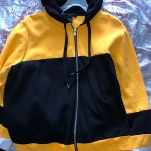 Black and Gold forever 21 sweater